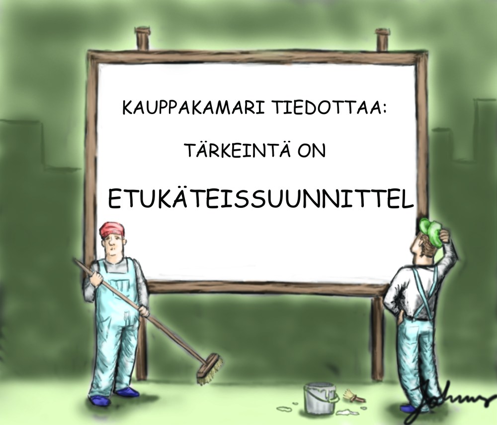 Suunnittele työsi kunnolla ja toteuta suunnitelmasi, niin loppu on vain tekemistä ja logistiikkaa.