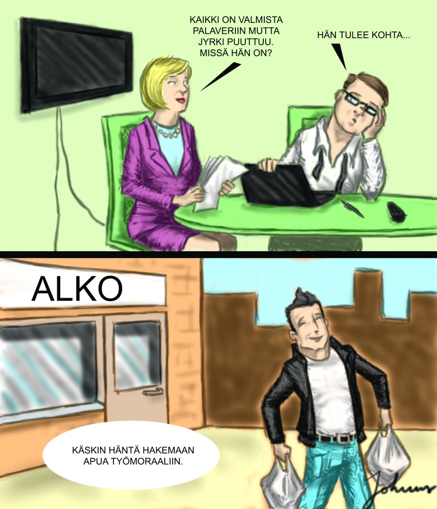 Yhteishenki syntyy asiat yhdessä kokien. Yhdessä seistään - erillään kaadutaan.