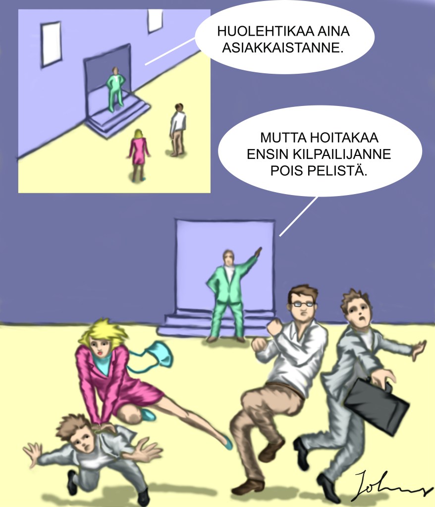 Aseta aina tavoite, sillä ilman tavoitetta olet hukassa.