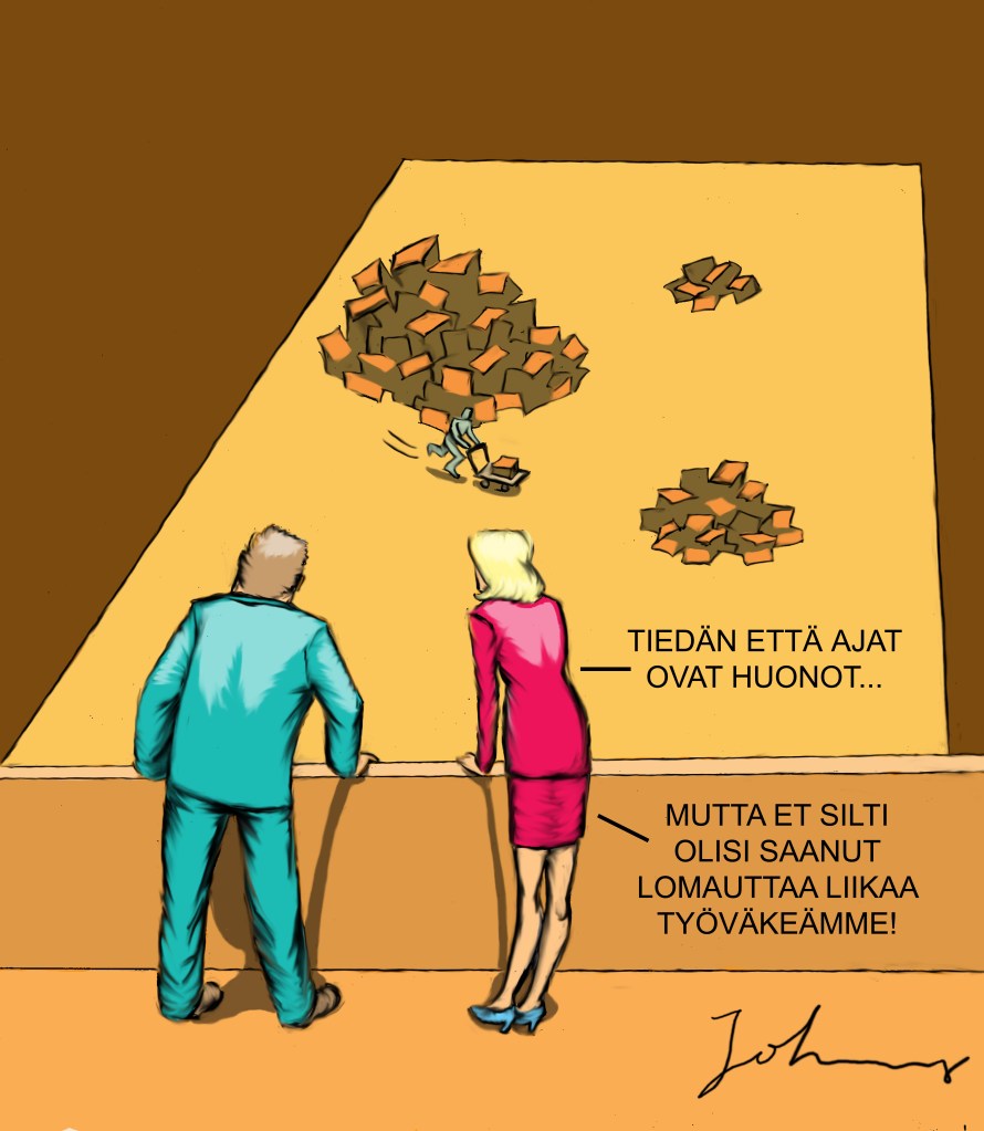 Todellinen muutos alkaa viimeistään kriisistä. Kriisi lisää tehokkaimmin vauhtia.