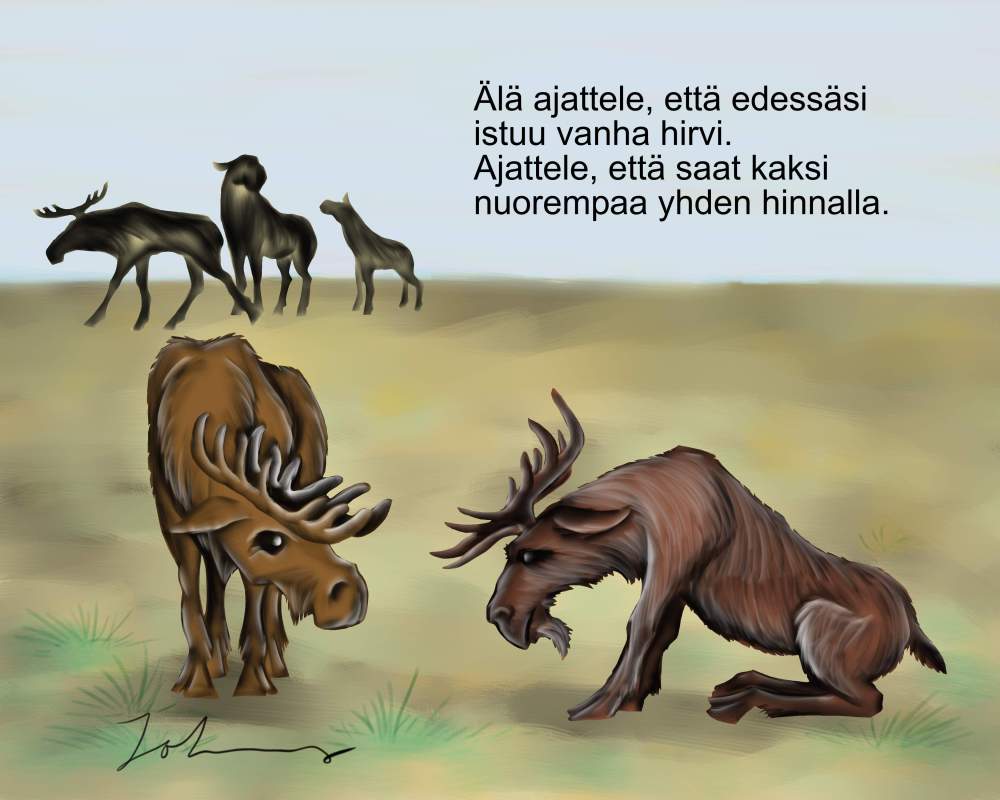 Kaksi yhden hinnalla 3